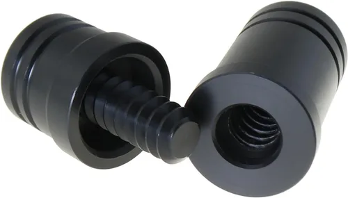 Vista 5 de DGZZI Juego de protectores de conexión de plástico para taco de billar de 3/8-10 dientes, accesorios de billar para protección de eje y cabeza