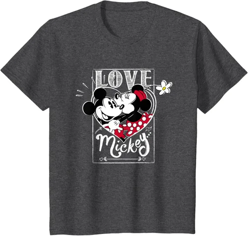 Vista 26 de Disney Mickey & Minnie Mouse Love Mickey - Camiseta para el día de San Valentín