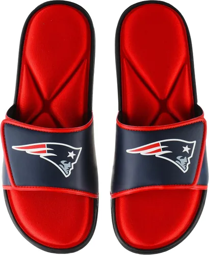 Vista 25 de FOCO mens NFL Team Logo Sport Shower Foam Slide Flip Flop Sandals
