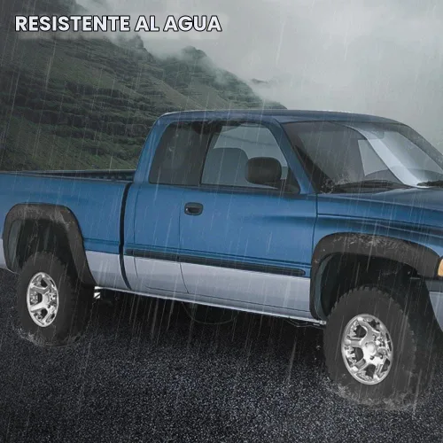 Vista 8 de CHEDA 4 guardabarros compatibles con Dodge Ram 1994 1995 1996 1997 1998 1999 2000 2001 Dodge Ram 1500/1994-2002 Dodge Ram 2500 3500 texturizado