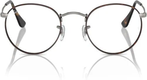 Vista 84 de Ray-Ban unisex-adult Rx3447v Round Metal Round Prescription Eyewear Frames