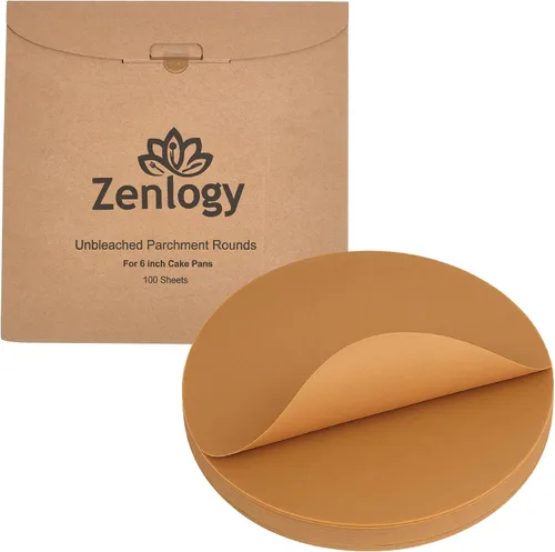 Vista 12 de Zenlogy Rondas de papel pergamino de 4 pulgadas, 200 hojas, sin blanquear