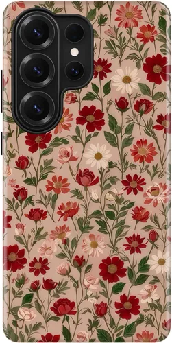 Vista 27 de DorisMax Funda para Samsung Galaxy S24 Plus, bonita funda floral estética
