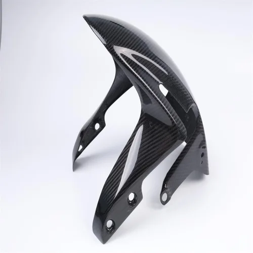Vista 9 de 100% real 3K fibra de carbono escape calor escudo protector protector protector apto para Honda 2007-2026 CBR600RR CBR 600RR tejido de sarga