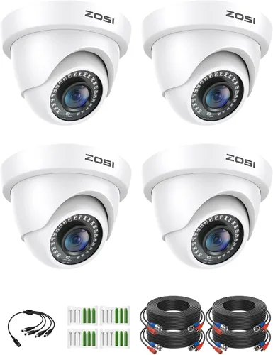 Vista 12 de ZOSI Sistema de cámara de seguridad PoE de 32 canales 4K, 8 cámaras IP PoE para interiores y exteriores de 8 MP, detección de vehículos personales