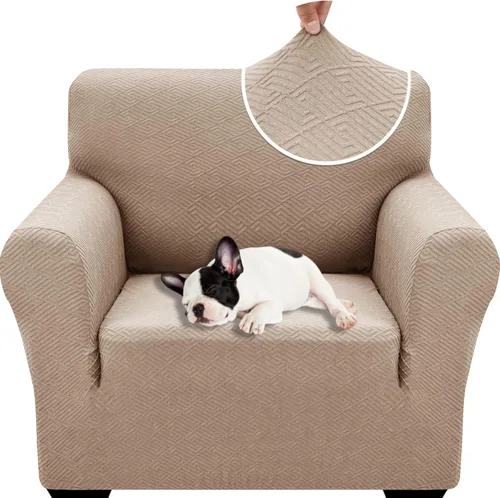 Vista 39 de XINEAGE Fundas elásticas nuevas para sillón 2025, 1 pieza, protector para silla de sala de estar, funda gruesa y suave con parte inferior elástica