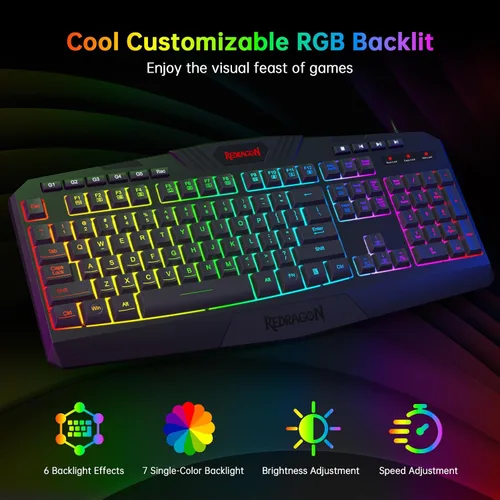 Vista 2 de REDRAGON S101 Set combo