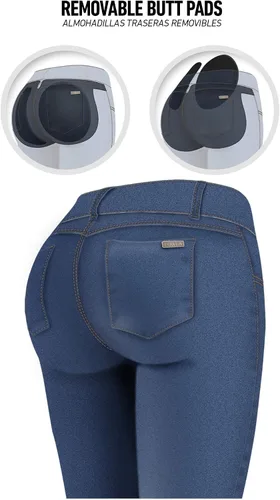 Vista 4 de LOWLA Colombian Jeans for Women Removable Butt Lift Pads Pantalones de Mujer