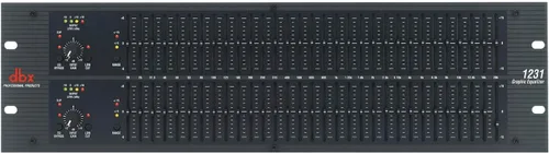 Vista 7 de dbx 1215 Ecualizador gráfico de doble canal y 15 bandas