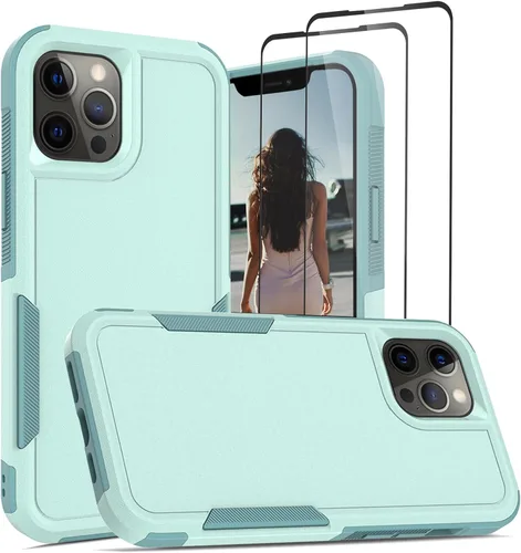 Vista 80 de Jeylly Funda para iPhone SE/Funda para iPhone 5S, Exterior de Plástico Duro que Absorbe Golpes + Interior de Silicona de Goma Defensor contra