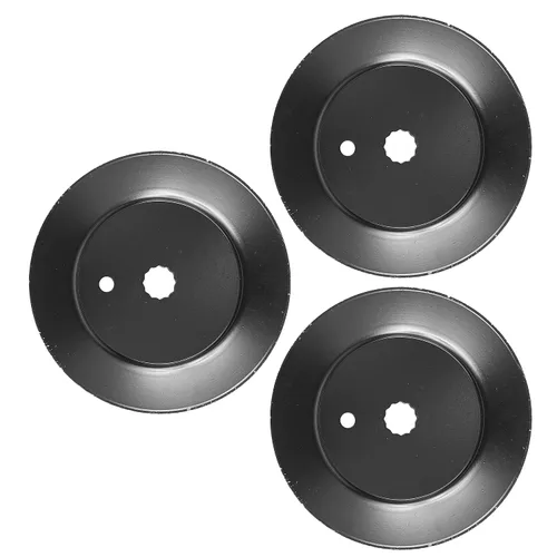 Vista 6 de Caltric 3 poleas de husillo de cubierta de cuchillas compatibles con Troy-Bilt 17BDCACK066 cortacésped de giro cero