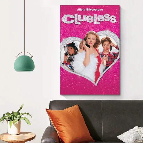 Vista 4 de Póster de lienzo de película y álbum de música, póster de pintura de pared, estética, decoración de habitación, 12 x 18 pulgadas (11.8 x 17.7 in)