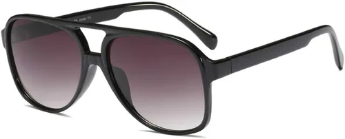Vista 21 de Freckles Mark Lentes de sol clásicos estilo retro de los años 70 para mujeres y hombres, montura estilo aviador, cuadrada, grande y de moda