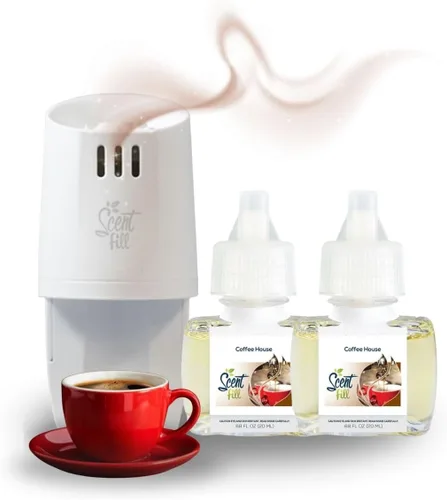 Vista 39 de Scent Fill Ambientador enchufable de sidra de manzana, repuestos de aceite perfumado, 2 recambios + difusor