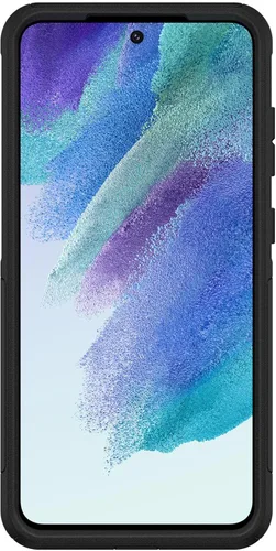 Vista 4 de OtterBox Commuter Series - Funda para Samsung Galaxy S21 FE 5G (solamente), embalaje no minorista, color negro