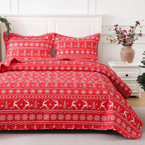 Vista 15 de JSD Juego de edredón floral paisley negro, tamaño twin, 2 piezas de cubrecamas estampadas con funda de almohada, manta acolchada de microfibra suave