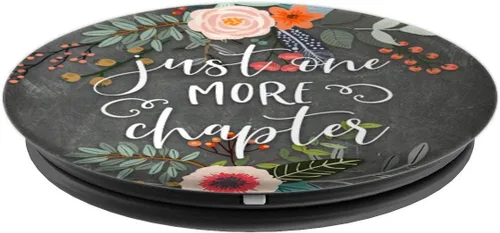Vista 4 de Just One More Capítulo, bonito regalo para amante de la lectura de libros, PopSockets Grip y soporte para teléfonos y tabletas