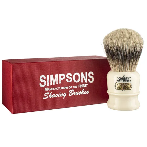 Vista 4 de Simpsons Best Badger Brocha de afeitar (Chubby CH3 Best)