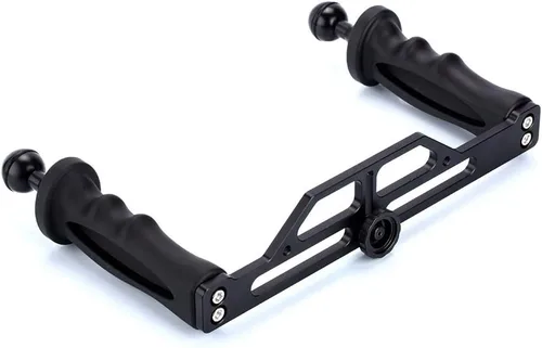 Vista 5 de Bandeja estabilizadora de luz de video subacuática, bandeja de aluminio ligera para GoPro OSMO y cualquier otra cámara con orificio de tornillo