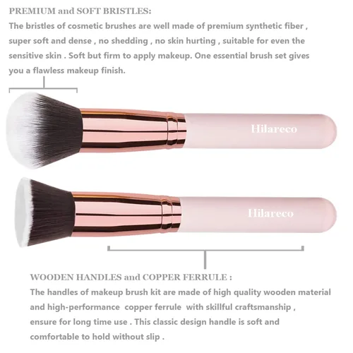 Vista 6 de PHOERA Foundation, cojín de aire de cabeza de hongo, base natural CC crema, base PHOERA, polvo PHOERA, brochas de maquillaje Kabuki, brocha