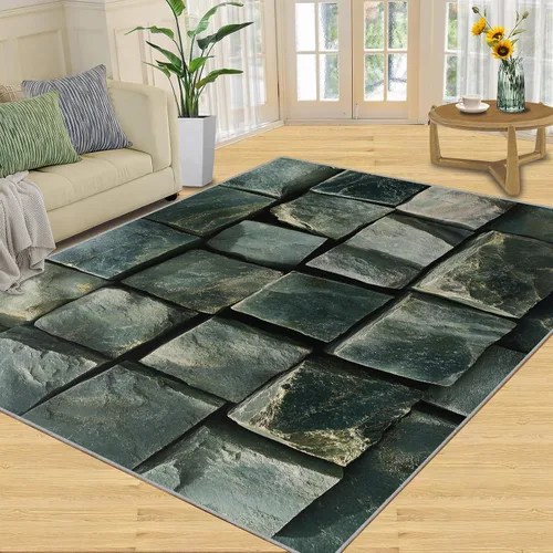Vista 49 de Desert Dunes Rugs for Bedroom, Desert Landscape Area Rug, Natural Scenery Rugs for Living Room, Indoor Non-Slip Rug, Machine Washable Carpet for
