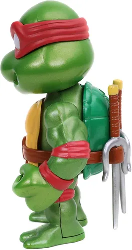 Vista 6 de Jada Toys Teenage Mutant Ninja Turtles 4 "" Raphael - Figura fundida a presión, juguetes para niños y adultos, rojo