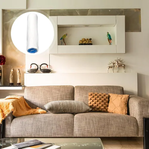 Vista 9 de OSALADI 1 rollo de pintura de plástico para muebles para sofás, gabinetes, fundas de sofá para sofá, cubierta de plástico de barrera, PE