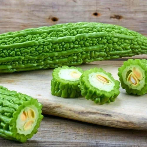 Vista 6 de 50 piezas de semillas de calabaza amarga sin OMG, semillas de melón amargo, semillas de calabaza amarga, bálsamo y pera