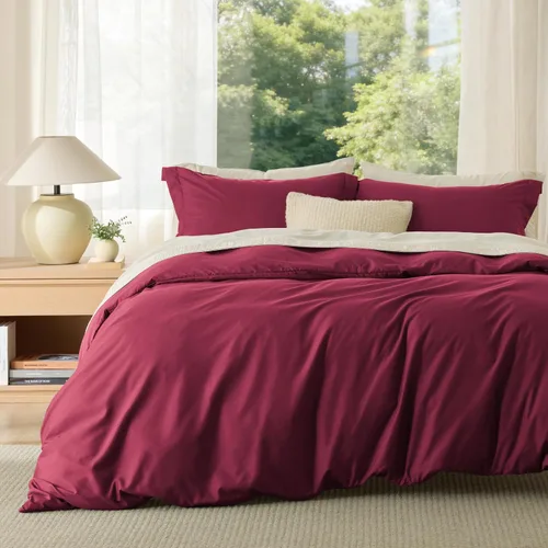 Vista 46 de Bedsure - Juego de funda de edredón tamaño individual/individual XL - Juego de ropa de cama suave de microfibra cepillada doble para niños