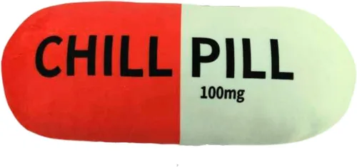 Vista 11 de Chill Pill Pillow – Almohada cervical para el cuello, divertida almohada relajante para el aula de esquina imprescindible para el aula, dormitorio