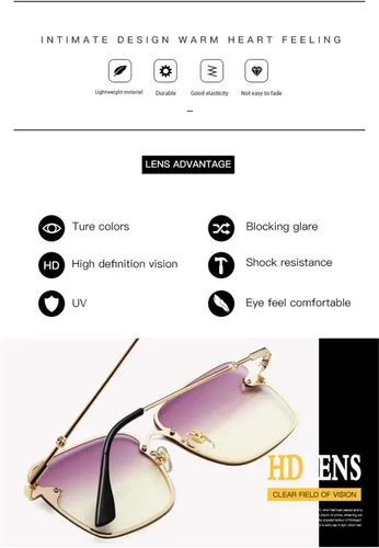 Vista 7 de CdyBox Gafas de sol de gran tamaño para mujer, gafas de sol cuadradas con abeja, regalos de moda