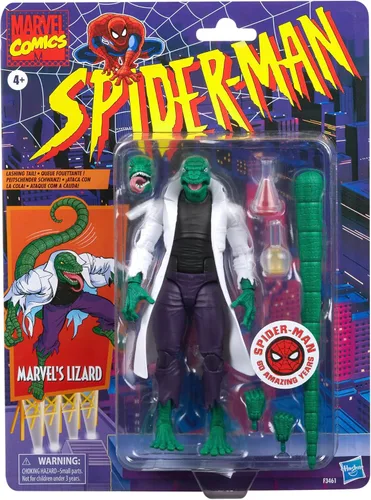 Vista 3 de Hasbro Marvel Legends Series Lizard, Multicolor (F3461)