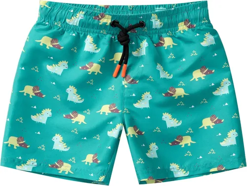 Vista 3 de Traje de baño de 3 piezas para niños pequeños y bebés, traje de baño de manga larga con gorro