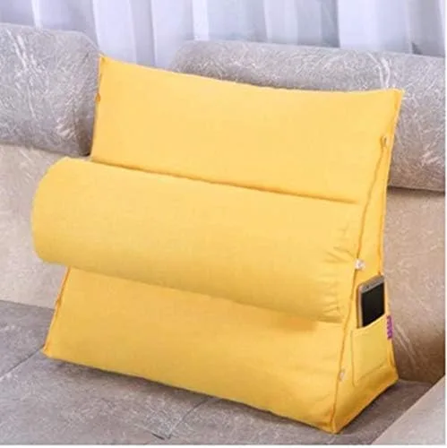 Vista 2 de Cojín de cama ajustable para respaldo de TV, lectura de cama, decoración del hogar Café