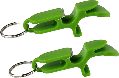 Vista 14 de Llavero abridor de botellas de cerveza con escopeta de cerveza, paquete de 2, color negro, herramienta de disparo de cerveza, ideal para fiestas