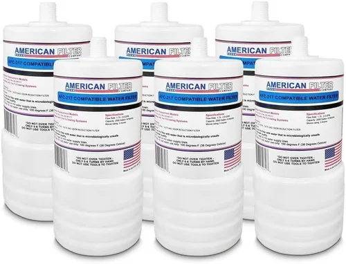 Vista 8 de Marca AFC, filtro de agua, modelo # AFC-APH-217, compatible con AquaPure (R) 9.8 ft (R) AP217 cartucho de filtro de agua de repuesto, paquete de 2