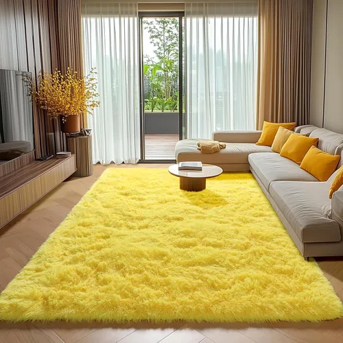 Vista 160 de ONASAR - Alfombra de pasillo negra de 2 x 6 pies, esponjosa, lavable, ultrasuave, afelpada, peluda, tapete para bebés, dormitorio de niños, armario