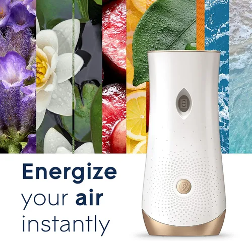 Vista 2 de Glade Ambientador automático con soporte en aerosol, para el hogar y el baño, 1 unidad
