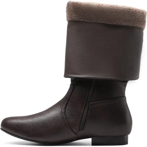 Vista 4 de DREAM PAIRS Botas altas hasta la rodilla para mujer