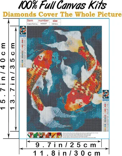 Vista 3 de Hestarcul Kit de pintura de diamantes 5D para Halloween, kits de arte de diamantes para adultos, puntos de diamante, pintura con diamantes redondos