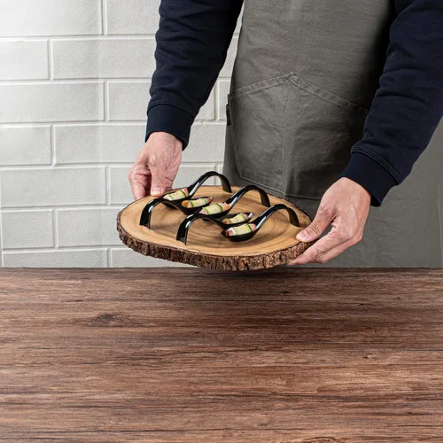 Vista 5 de Restaurantware -Cucharas de lágrima de 5 pulgadas, 100 cucharas de estilete - Cuenca desechable, con sangría, cucharas de degustación de plástico