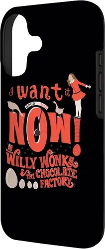 Vista 2 de Willy Wonka Carcasa para iPhone 17 y The Chocolate Factory I Want It Now