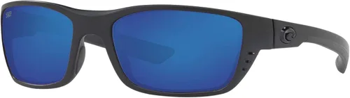 Vista 2 de Costa Del Mar - Gafas de sol rectangulares con punta blanca para hombre Negro 58 MM