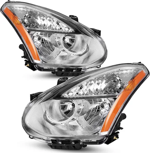 Vista 35 de oEdRo Switchback - Conjunto de faros delanteros LED compatibles con Accord 2003 2004 2005 2006 2007 DRL, par de repuesto con carcasa negra
