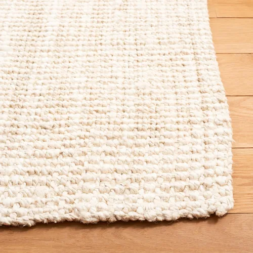 Vista 3 de SAFAVIEH Colección de fibra natural - Alfombra de pasillo, 2'3" x 21', color marfil, de yute hecho a mano estilo granja, ideal para áreas de alto