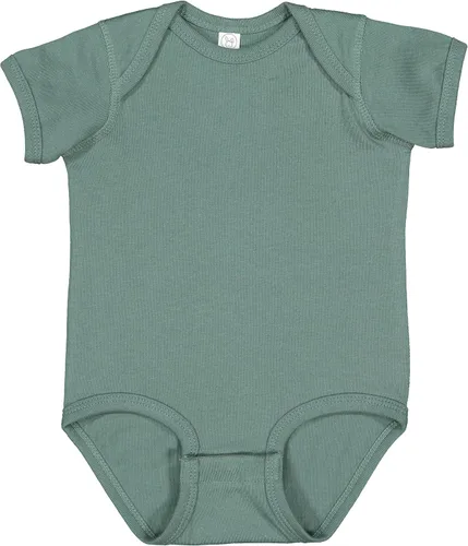 Vista 194 de RABBIT SKINS, Body de manga corta de jersey fino suave para bebé