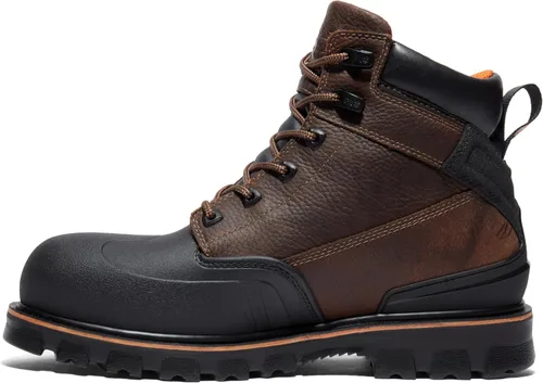 Vista 7 de Timberland PRO Rigmaster XT - Botas de trabajo impermeables con puntera de acero para hombre, 8.0 pulgadas / 20.32 cm. Marrón - Nuevo 2024
