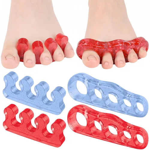 Vista 15 de Original ToePal Separador y enderezador de dedos, para dedos relajados, alivio del dolor de juanetes, dedo martillo y más, para hombres y mujeres