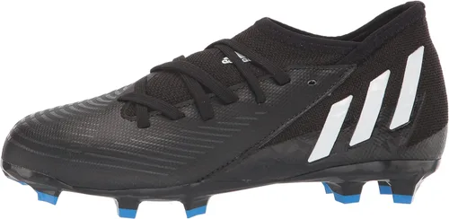 Vista 8 de adidas Tenis unisex Edge.3 para terreno firme, Core Negro-blanco-rojo vivo