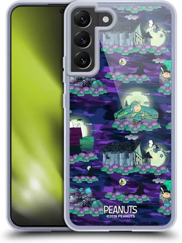 Vista 60 de Head Case Designs Funda de gel Spooktacular con licencia oficial de Peanuts Linus y Snoopy [protección de grado militar] compatible con Google Pixel
